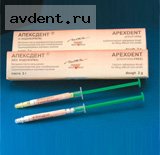 Апексдент - материал для пломбирования каналов с содержанием иодоформа шприц 2г.ВладМива Апексдент - материал для пломбирования каналов с содержанием иодоформа шприц 2г.ВладМива