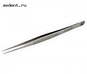 Пинцет анатомический глазной, прямой 100 мм. ПА-100П SURGIWELL ПАКИСТАН Пинцет анатомический глазной, прямой 100 мм. ПА-100П SURGIWELL ПАКИСТАН