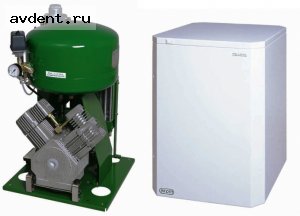 Стоматологический компрессор в корпусе DК 5О PLUS S DryEkom (Словакия) Стоматологический компрессор в корпусе DК 5О PLUS S DryEkom (Словакия)