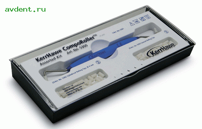 Comporoller Assorted Kit (набор) - инструмент для моделирования композитов (1рукоятка Cоmporoller, п...KERR Comporoller Assorted Kit (набор) - инструмент для моделирования композитов (1рукоятка Cоmporoller, п...KERR