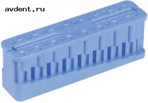 Линейка - для гуттаперчевых и серебряных штифтовMaillefer Линейка - для гуттаперчевых и серебряных штифтовMaillefer